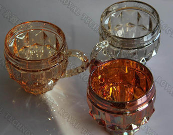 Sprzęt do powlekania szkła PVD TiN Gold, próżniowa maszyna do galwanizacji PVD do ceramiki i szkła