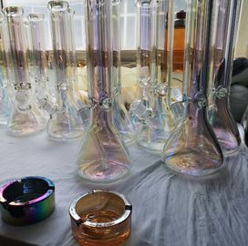 Powłoka Rainbow PVD Dekoracyjne kolory Powłoka, Shisha Glassware Vacuum Coatings