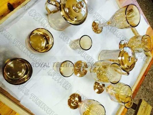 Dobra cena. Szklane słoiki Różowe złoto Powłoka PVD / 0,5 - 3 mikronowe powłoki cienkowarstwowe w Internecie