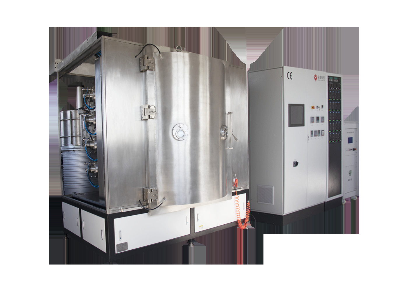Sprzęt do powlekania ceramicznego do złocenia złota / srebra, TiN Gold PVD na produktach ceramicznych