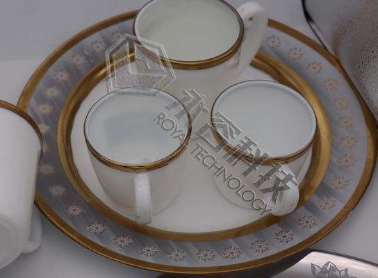 Oszklone ceramiczne urządzenia do powlekania PVD Powlekanie tlenkiem tytanu na wyrobach ceramicznych i szklanych