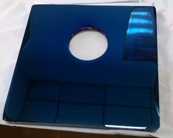 Usługa powlekania PVD w kolorze niebieskim na szkle, częściach metalowych