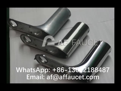 Zautomatyzowane maszyny przemysłowe ze stopu cynku, gałki zamków Maszyna do polerowania metalu