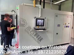 PVD DLC Czarne powłoki na zegarkach