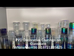 Maszyna do pokrywania szkła pod wysoką próżnią System dekoracyjny powłoki PVD