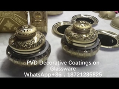 Maszyna do pokrywania złota szkła 2-stronnym odbiciem koloru złota, silną adhezją